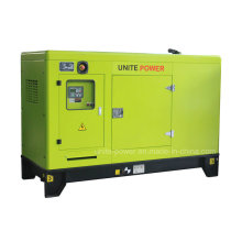 Unite o gerador diesel silencioso super do poder 25kw com motor de Perkins